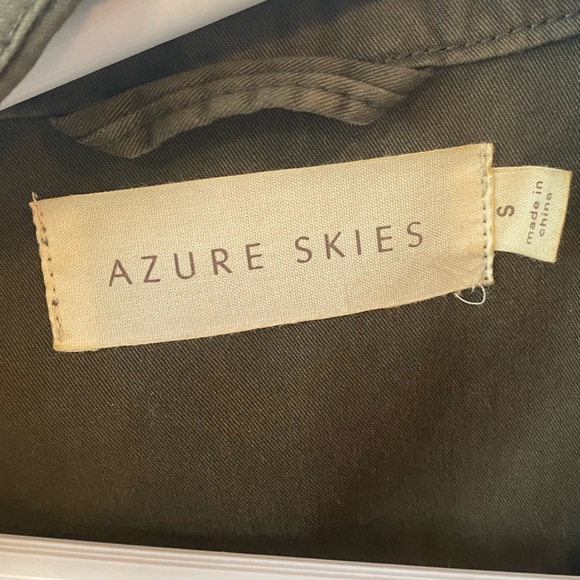 Aritzia Azure Skies Trooper Jacket green small - Picture 10 of 10